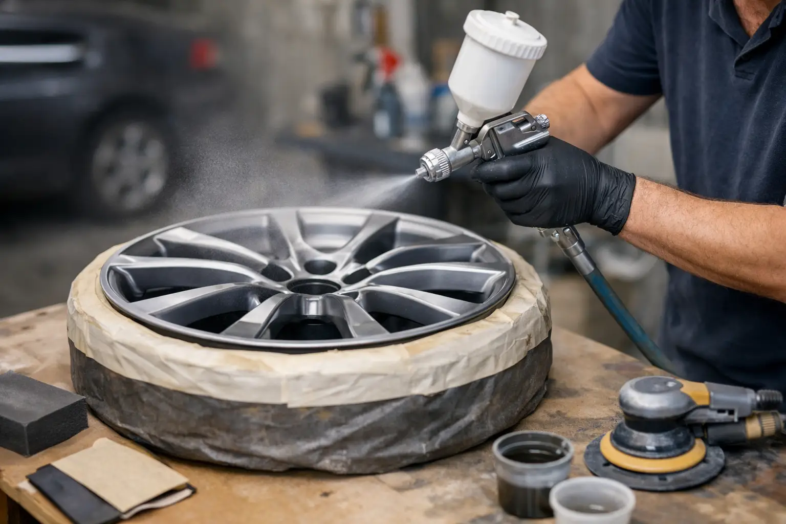 How to Refurbish Alloy Wheels at Home Safely