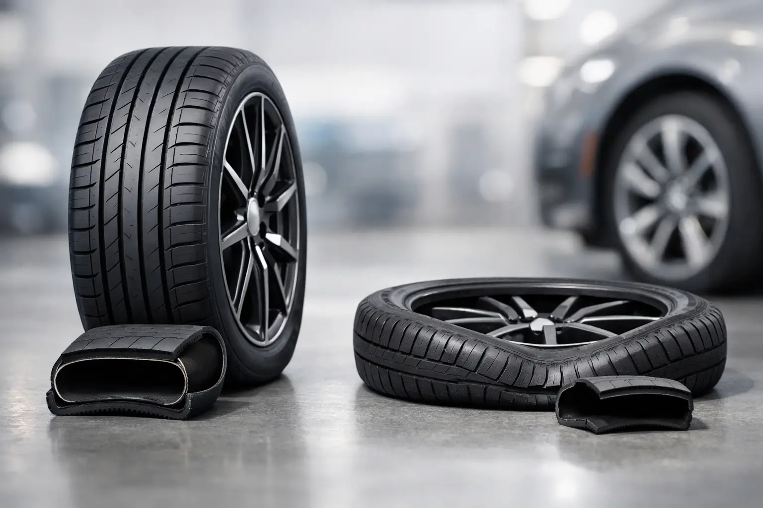 Run Flat Tyres vs Standard Tyres - Which Is Best?