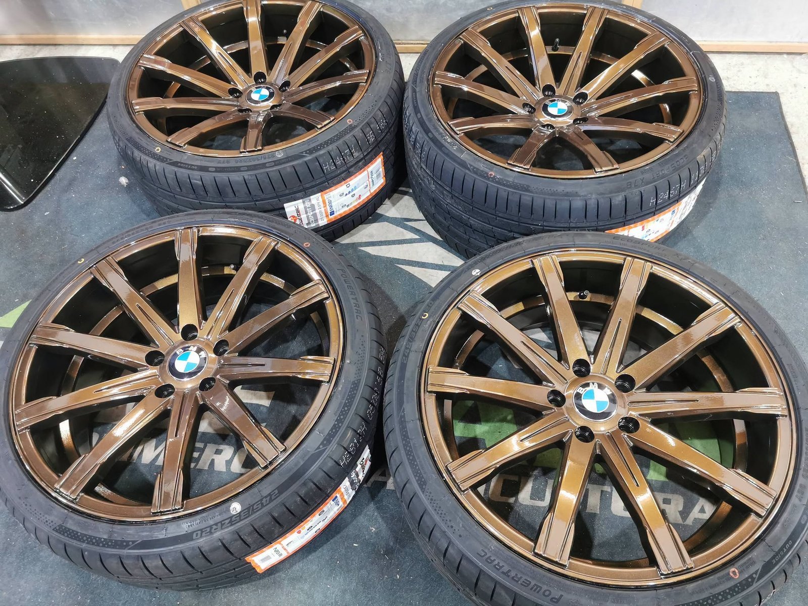 1-11.jpg 20" BMW CONCAVE ALLOY WHEELS / NEW TYRES - 5 X 120 FITMENT - Image 1