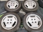 14" ORIGINAL TOYOTA MR2 MK1 ALLOY WHEELS / TYRES