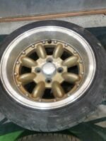 13" MINI SUPERLIGHT ALLOY WHEELS / TYRES - 7 X 13 - Image 3