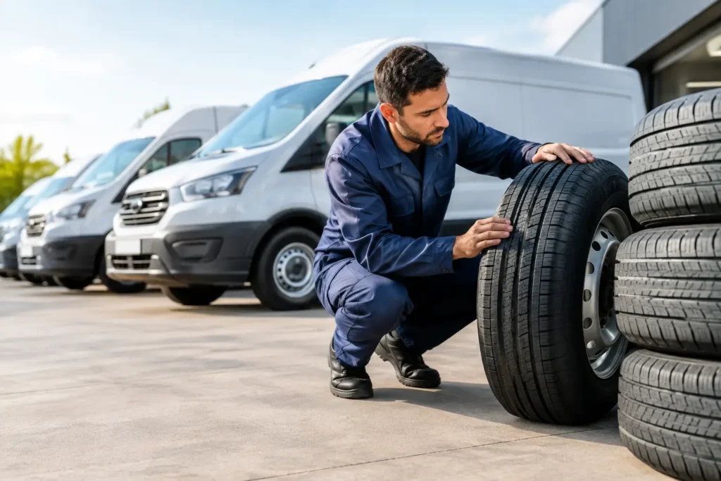 Commercial Tyre Size Guide for Vans and Fleets