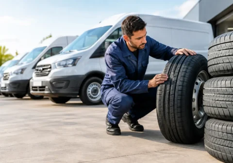 Commercial Tyre Size Guide for Vans and Fleets